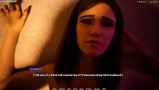 Тени желания Шамандева - застенчивая хотвайф заново открывает для себя удовольствие БДСМ с большим черным членом 48