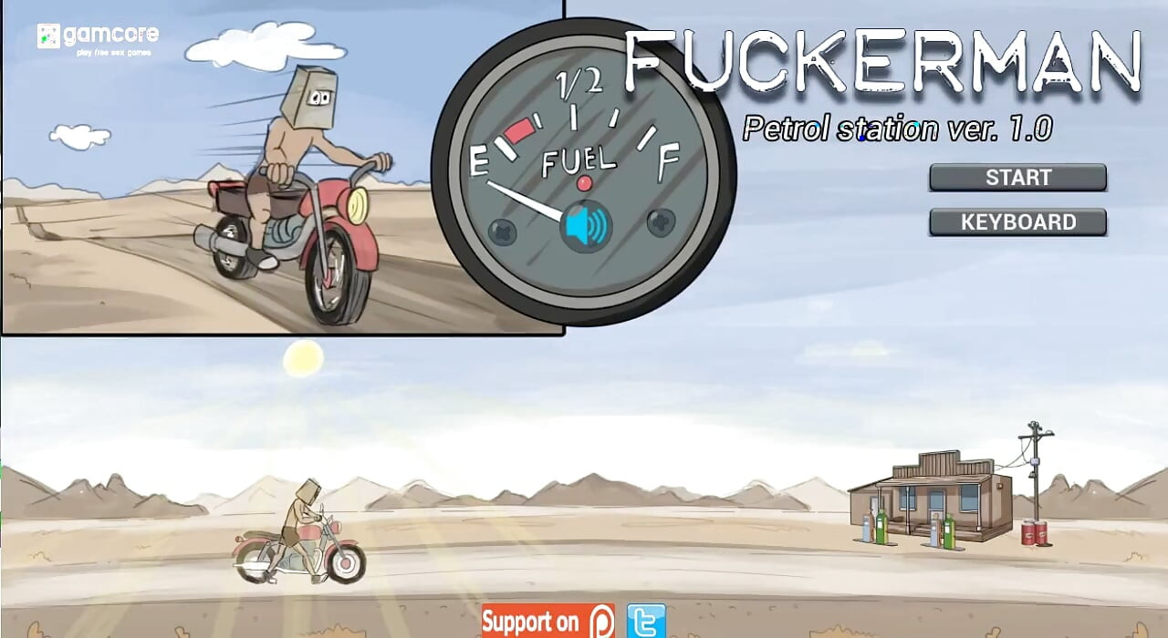 Fuckerman Petrol Station full Version Gameplay by Loveskysan69