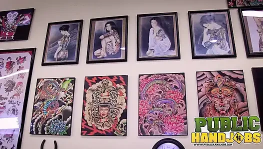 Handjobs Miatsu, Suki Tattoo Shop