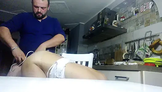 Gets A Rough and Messy Face Fuck
