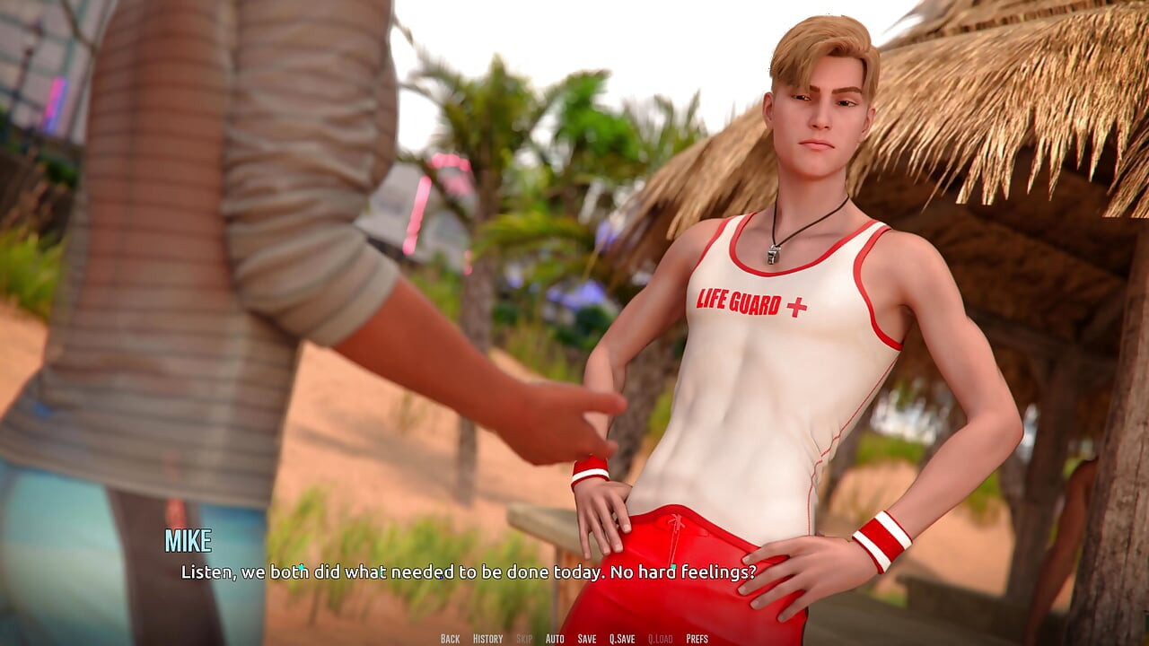A Very Lucky Bay Lifeguard Part 1