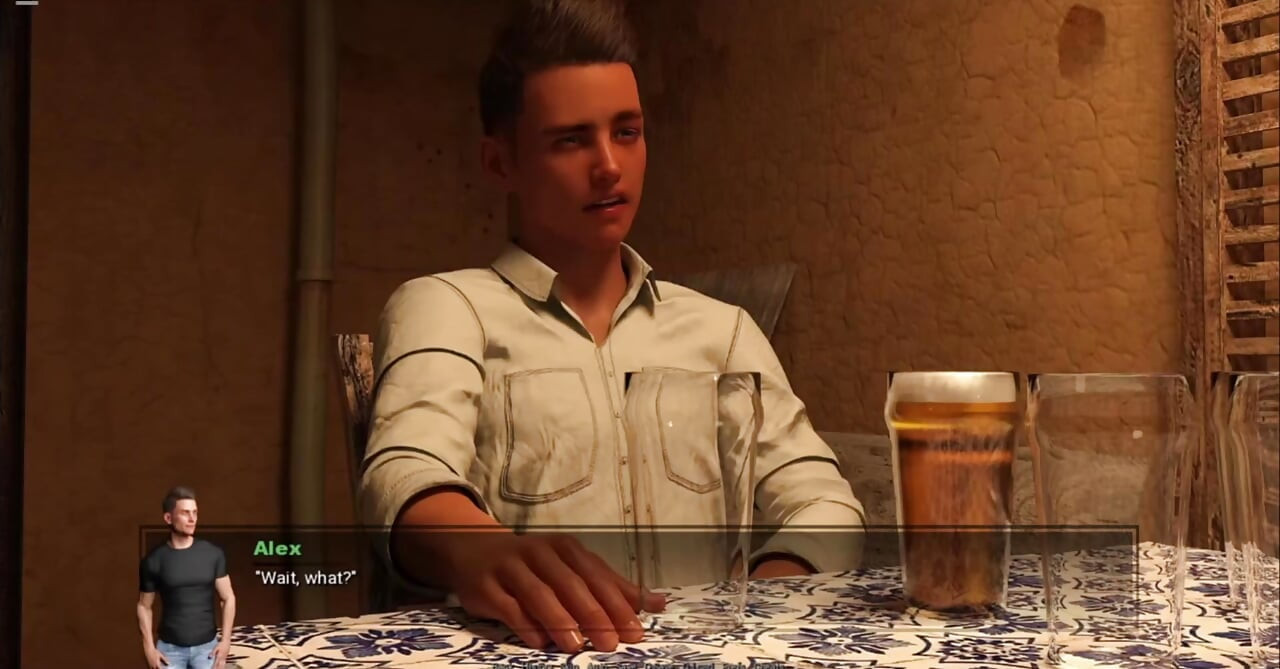 Persiguiendo la puesta de sol parte 3 semen en el culo - gameplay