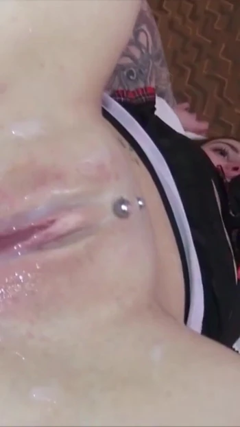 Stunning moment from "PETITE GERMAN TEEN IN SCHOOL UNIFORM GET FIRST THREESOME"