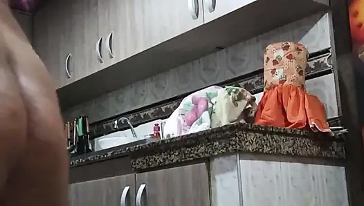 Küche heiÃŸe zeit sexy mädchen gurke tief in löcher ficken und squirting sehr nass beackfast papilove