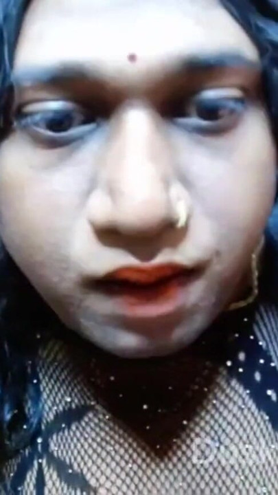 Indian Trans women stand on doggy Position and exposed her Ass hole | Clip 2