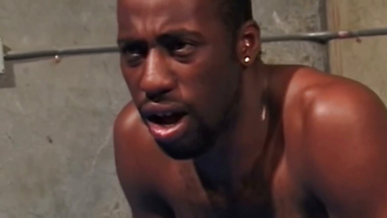 Brownie Nuts Scene-1_pair of Muscular Black Men Fuck Each Other's Anuses