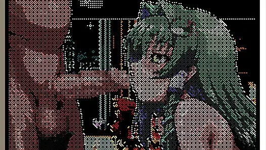 Hentai Game – Touhou Reimu Pixel Hentai Sex Animation