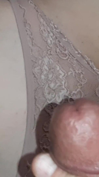 Unforgettable moment from "I jerk off to my stepmom's excited pussy"
