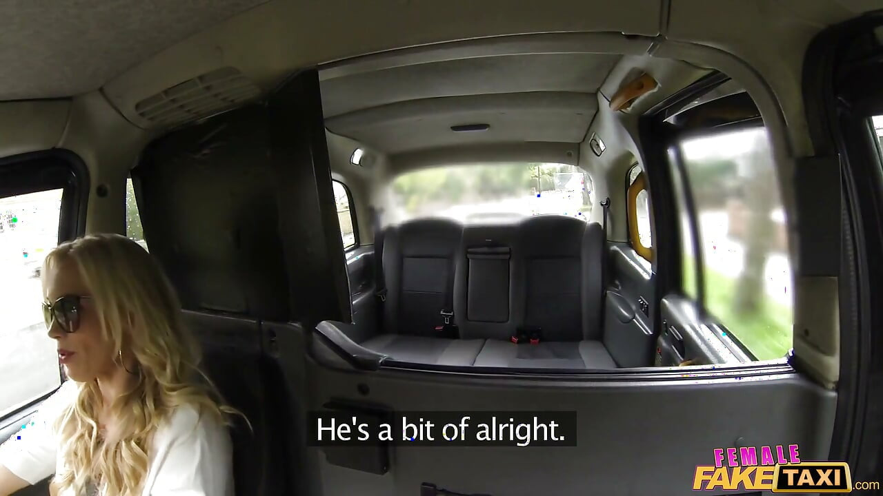 Female Fake Taxi - Female Fake Taxi Driver Stuffs Her Mouth with a Married Man's Cock Before a Wild Pussy Pounding Now