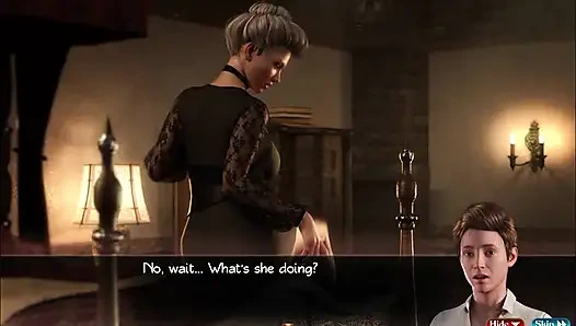 Arabic women wear lingree sharing bed with stepson