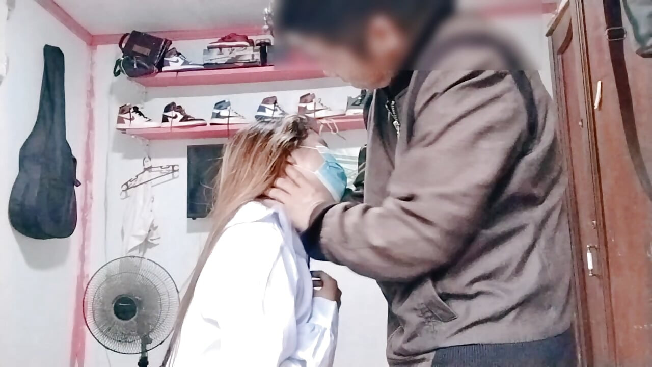 BITCH STUDENT SPANK HARD AND SLAP BY STEP DADDY