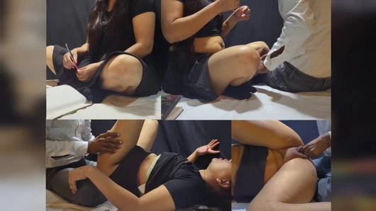 Tuition student ready to sex with her teacher after offering dairy milk chocolate.very hardcore sex with dirty hindi talk and fingering
