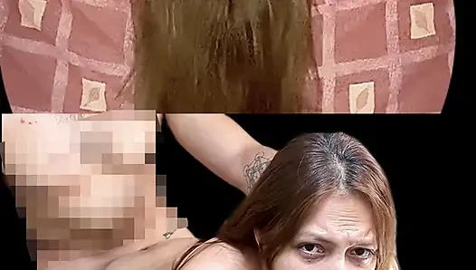 Angy ist eine verdammte Maschine, tief im Hals und sehr angenehme Bewegungen