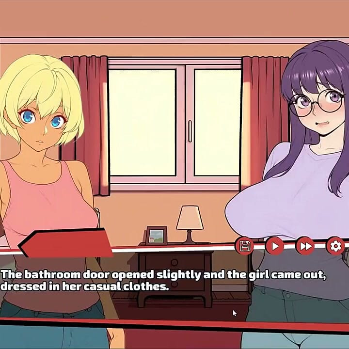 Futanari Have a Heart Too Futa Hentai Game Ep.1 Lesbian Romance with Her New Roomate!