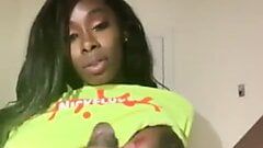 Hung & Thicc donkere chocolade tranny