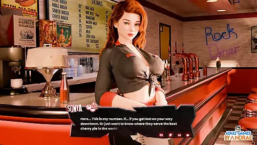 Sex, Sin & Rock'n'roll Gameplay Part 1 - Van Crash, Motel Stop & a Strange New Beginning