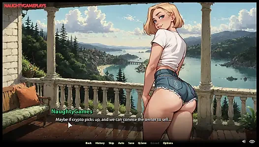 Sex with a Cock Hungry Blonde Girl and Her Man They Got Caught - Moonripple Lake 01 By BCG