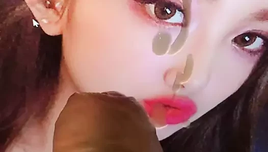 Everglow aisha boşalıyor