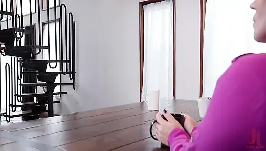 Therapist Caught Scamming Her Slutty Step-daughter's Ass