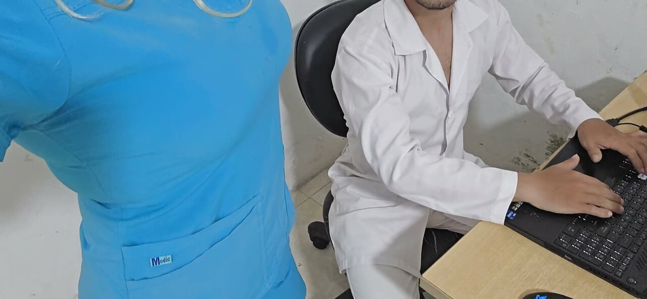 Super beautiful Latina nurse is discovered
