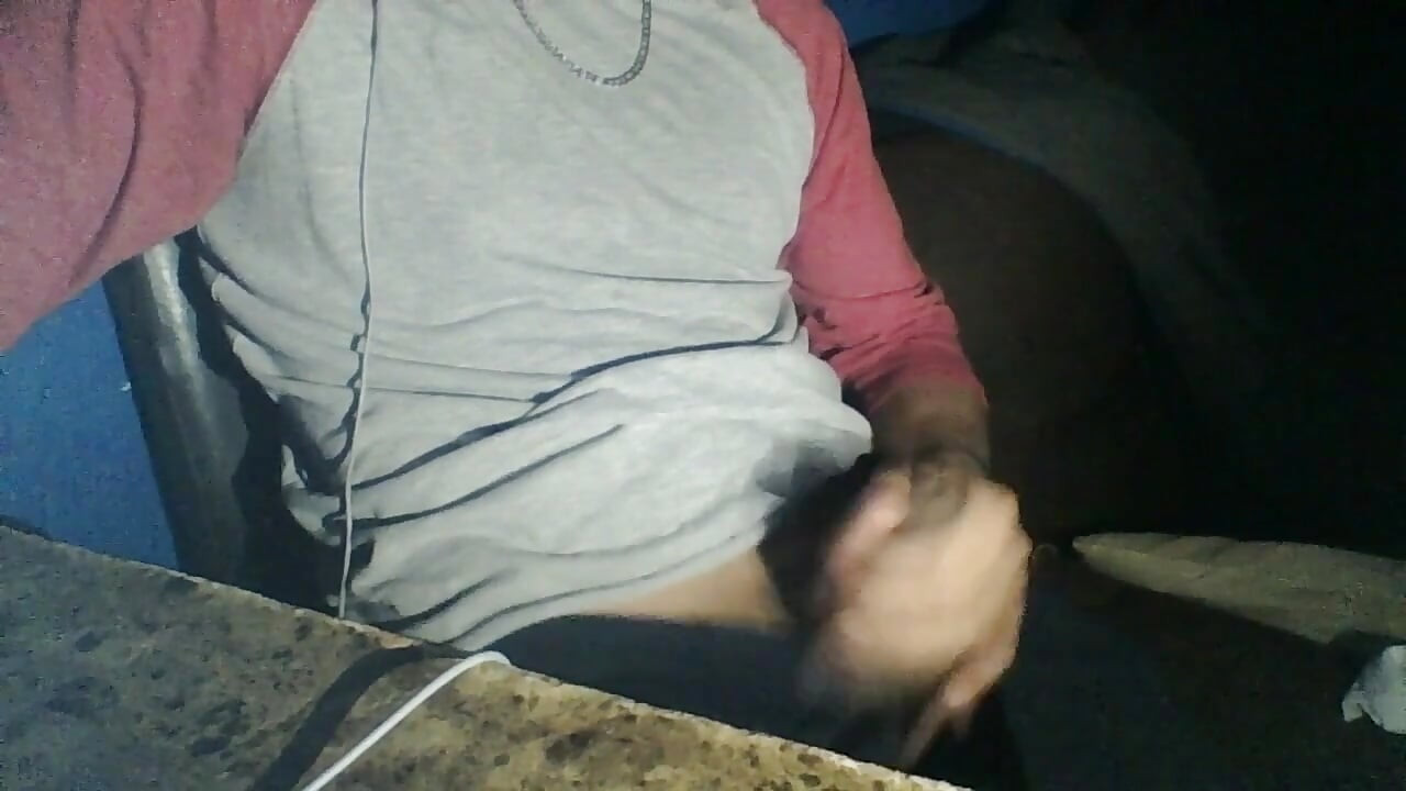 Webcam-masturbation, junger typ