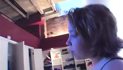 Huge boobs messy blowjob thick facial petite