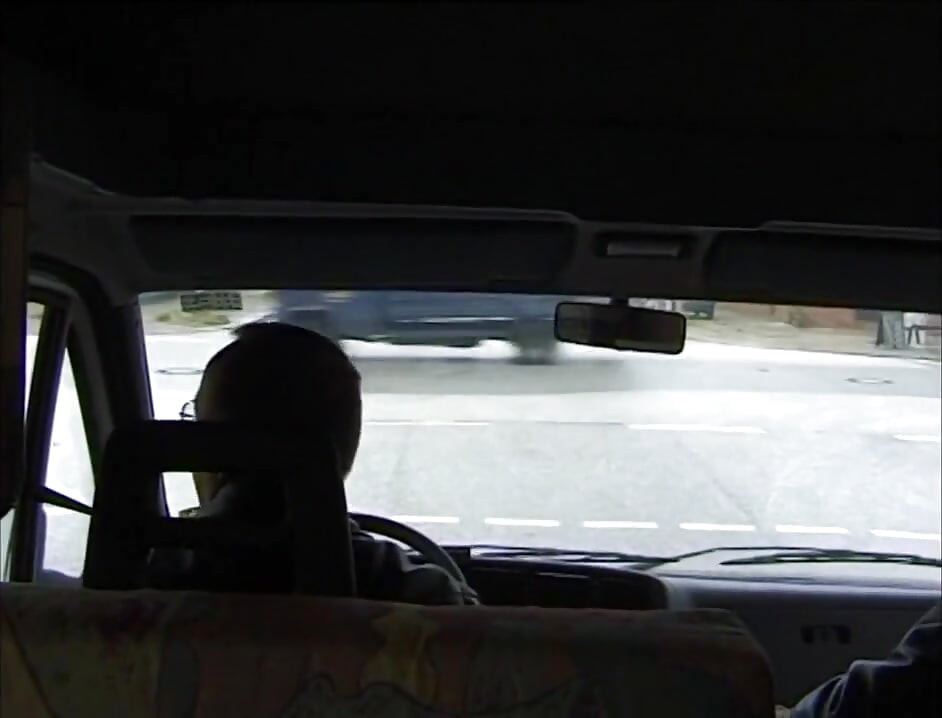 Lovely blonde chick pleasing two thugs