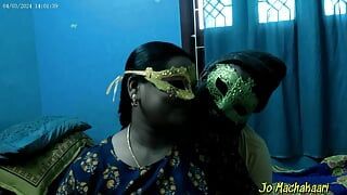 Tamilski mężczyzna rucha się z jej ustami
