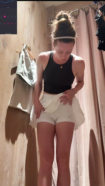 Cumming Hard While in the Change Room!! Hoping I Don't Get Caught!