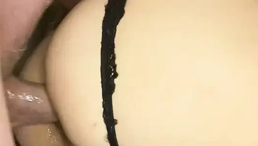 Трахнули в мою задницу крупным планом