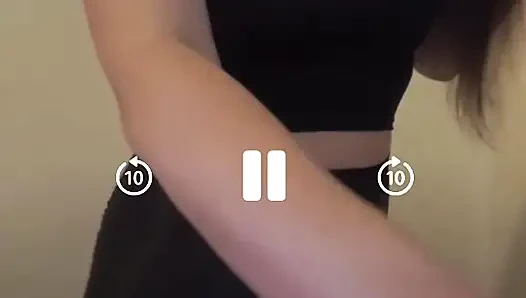 Stepmom with big tits sucks cock