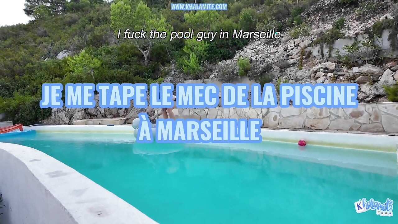 I Fuck the Guy From the Pool in Marseille - Voyeur POV Hard French Fuck