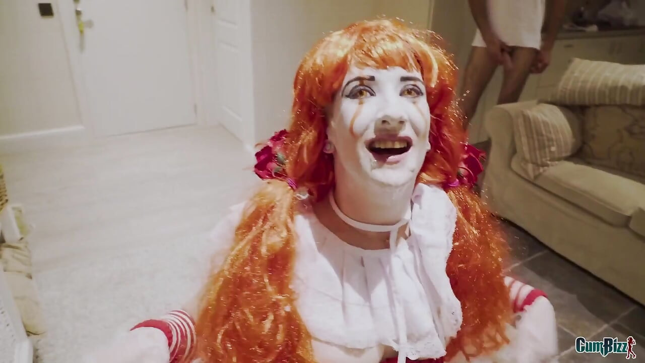 Dutch clown cumslut Halloween