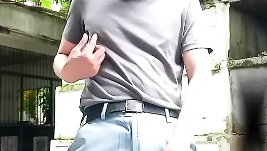 Handsome Pinoy Masturbates at Cemetery - Pinoy Jakol sa Sementeryo