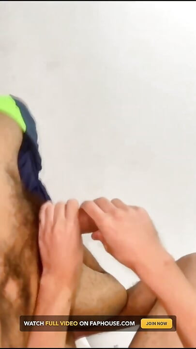 Showing off His Cock, Rolling up His Horny Uncut Cock!