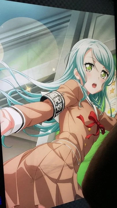 Bang dream Hikawa Sayo  Kiss Masturbation & Bukkake 2