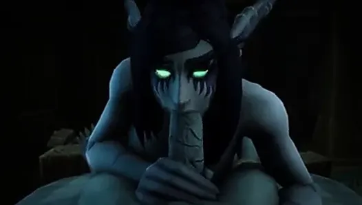 Warcraft Night Elf x Undead