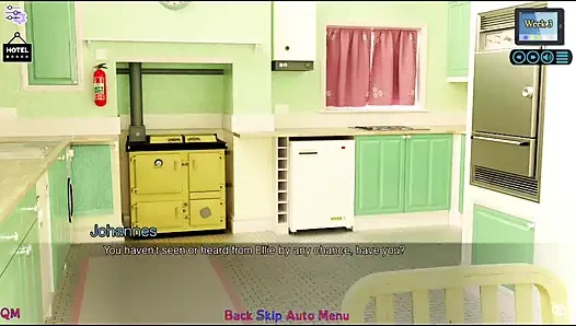 Sunshine Love #22 - ashley menunjukkan pakaian seksinya kepada johannes.