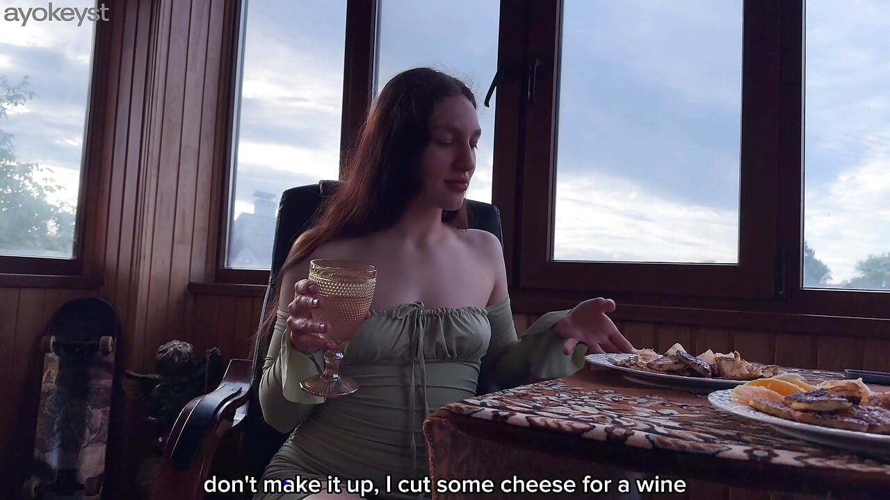I Invited an Old Friend to Dinner... The Best Anal in My Life. With conversations, POV