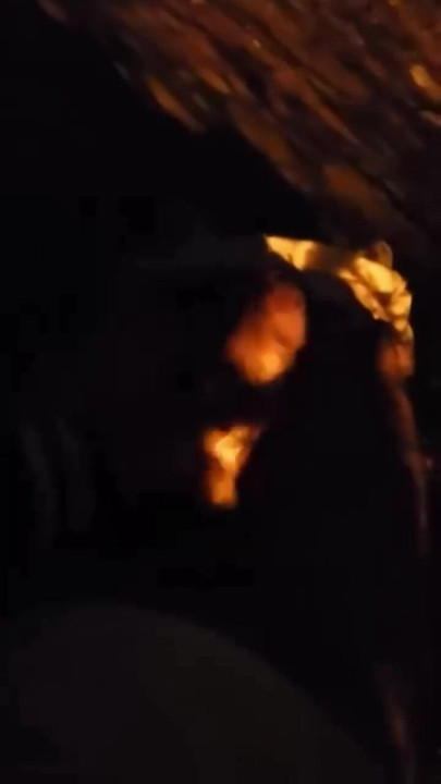 Big Dick at night beach