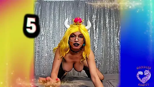 Goddess Rarity is mean to your tiny mushroom as bowsette!