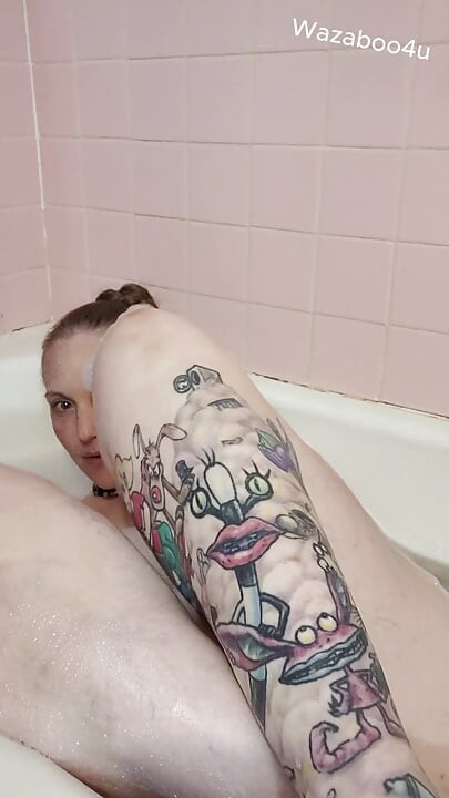 Cleaning Myself And Playing With Myself