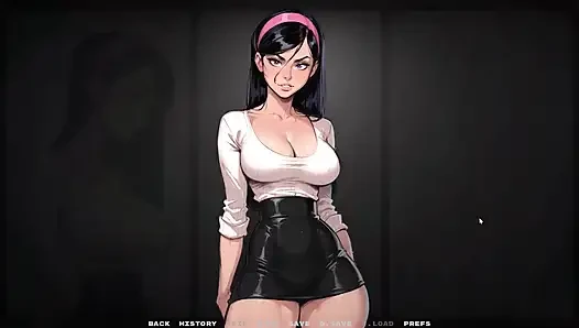 My New Girlfriend [ Taboo Hentai Game ] Ep.35 My GF Likes to Show Her Latex Panties to Older Man!