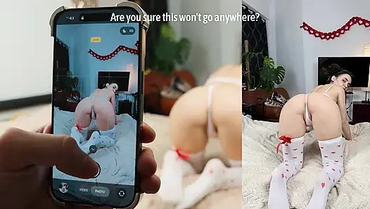 Stepbro, Help Me With Photoshoot... In My Mouth!