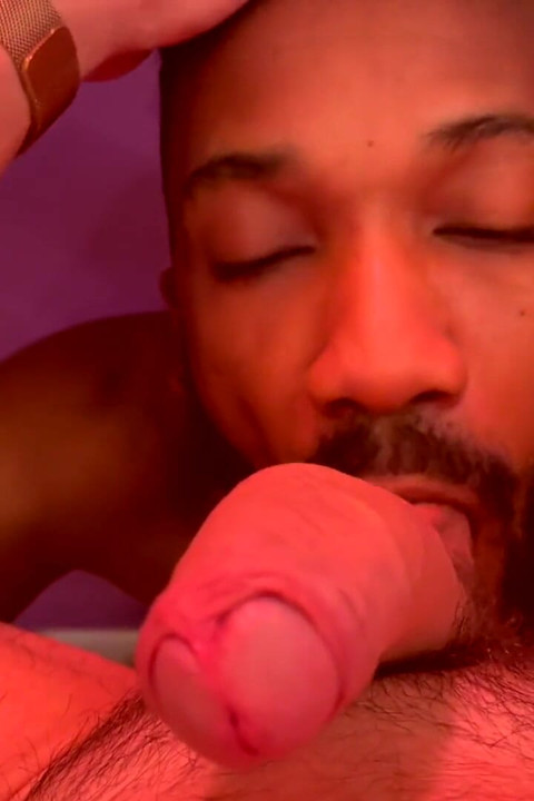 Greedy sucker for whitebull's big cock