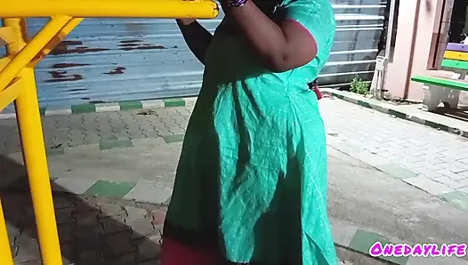 Teenage boy tries to have sex with Tamil married woman exercising at playground