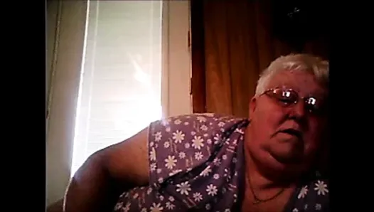 Webcam show from BBW Granny