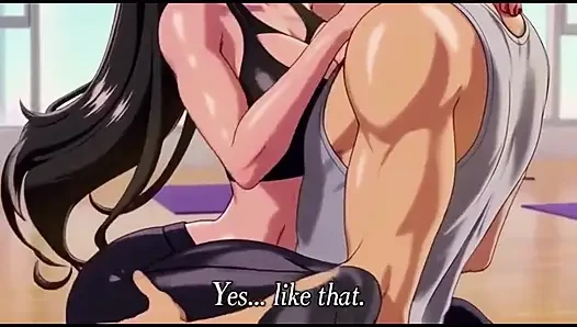 Stepmom's private Yoga Instruction turns extremely hot and taboo 3D Anime