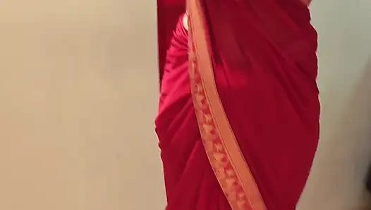 Sassy Riya Wearing Saare
