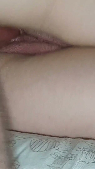 Open panties fucking and a lot of cum showing the clit | Clip 2